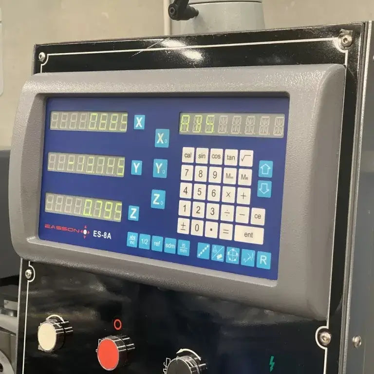 Universal Mill, Gear Head Drive with Easson 3 Axis Digital Readout
