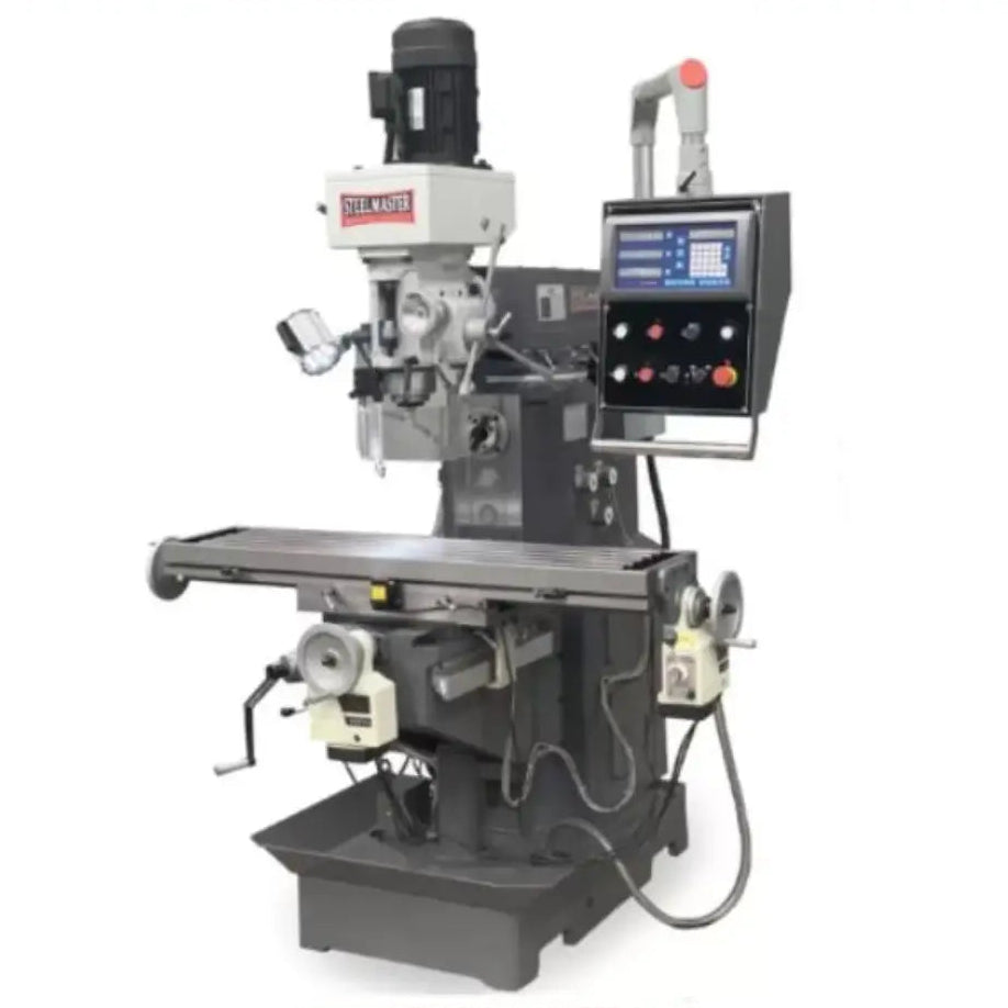 Universal Mill, Gear Head Drive with Easson 3 Axis Digital Readout