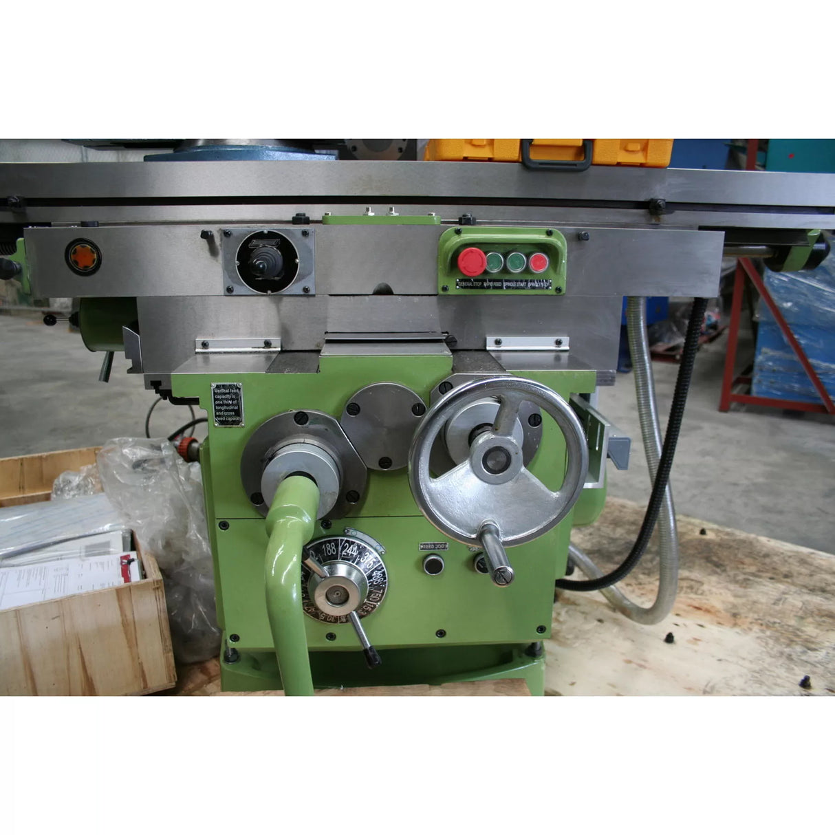 Universal Mill, ISO 50 Horizontal & ISO 40 Vertical Spindles