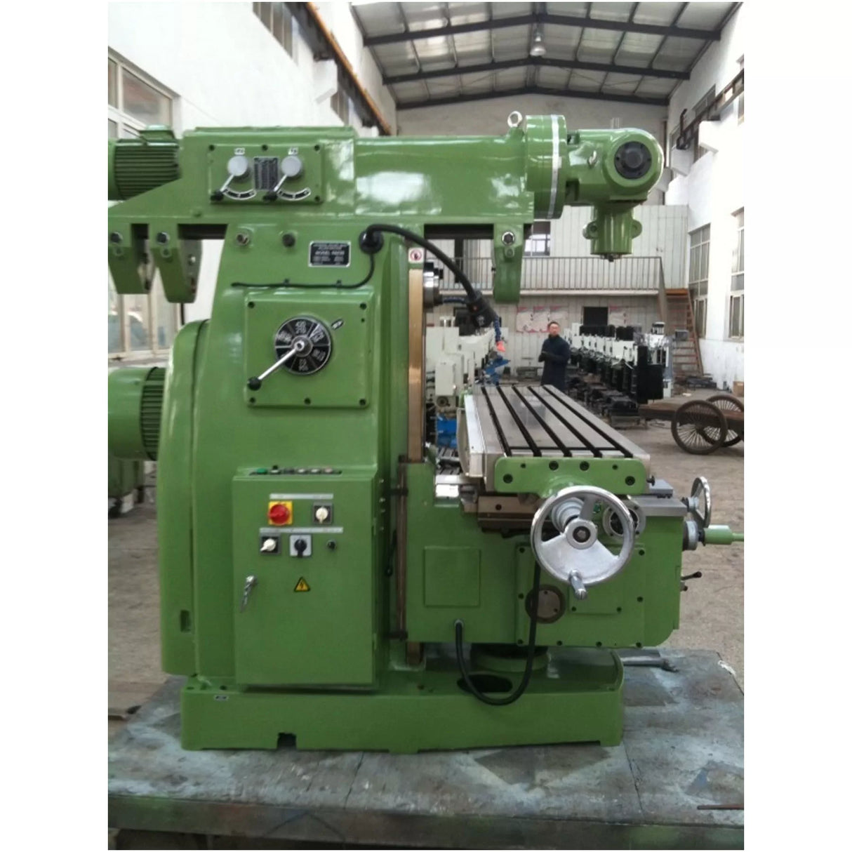 Universal Mill, ISO 50 Horizontal & ISO 40 Vertical Spindles