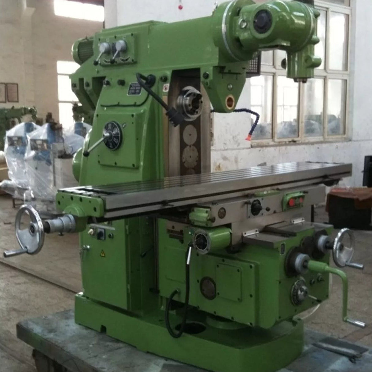 Universal Mill, ISO 50 Horizontal & ISO 40 Vertical Spindles