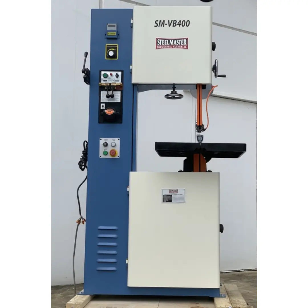 Steelmaster SM-VB400 Vertical Bandsaw 400mm Deep Throat Tilting Table