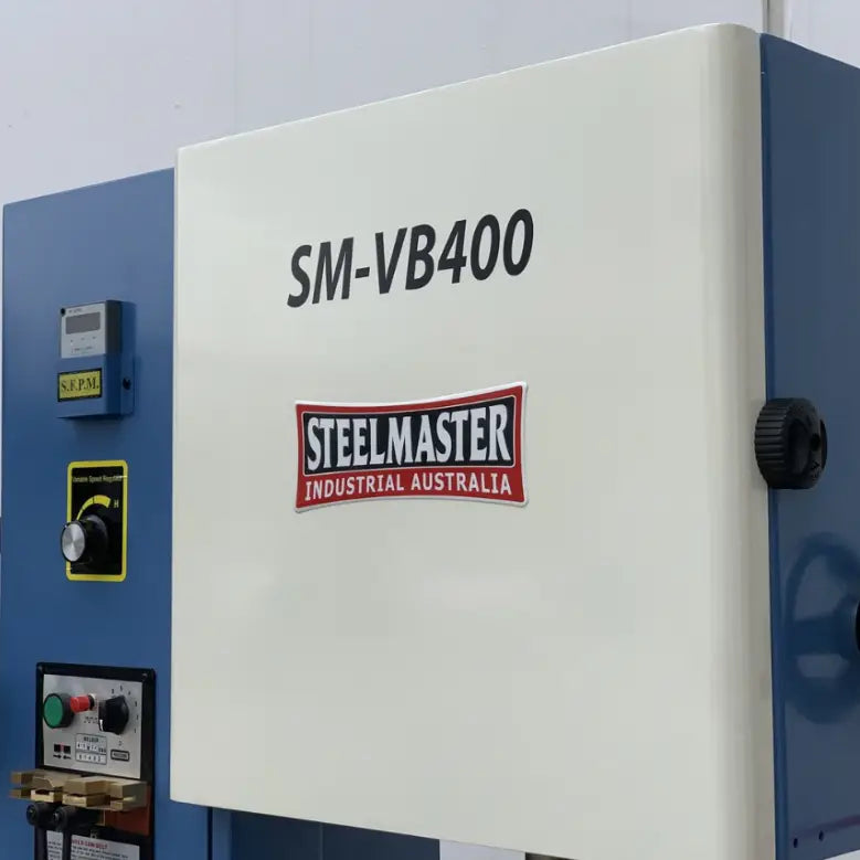 Steelmaster SM-VB400 Vertical Bandsaw 400mm Deep Throat Tilting Table